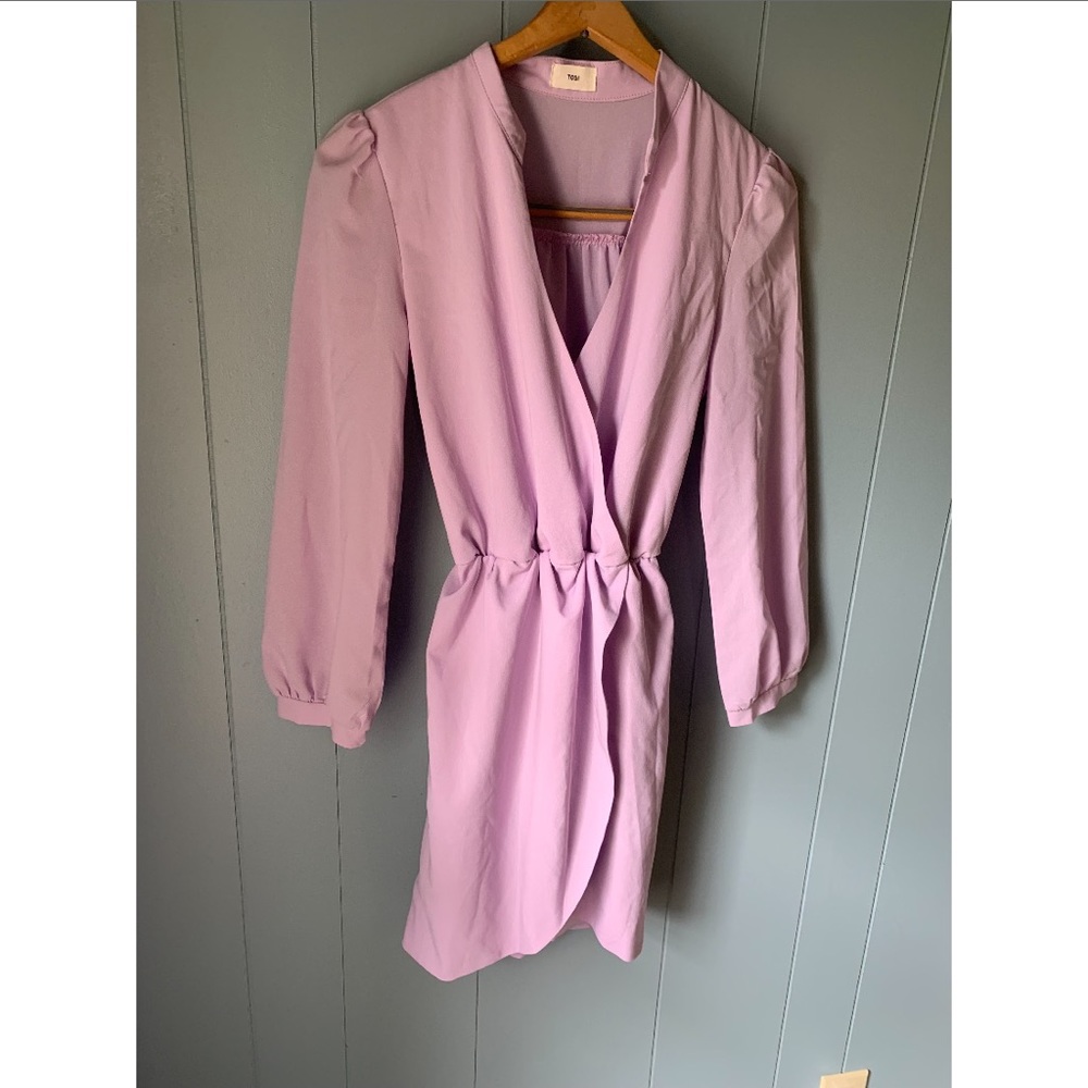 Tobi lavender mini dress